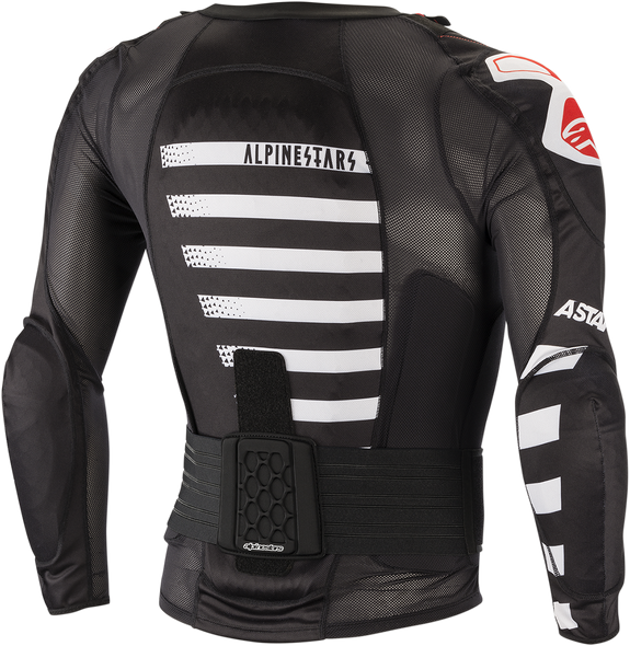 ALPINESTARS Sequence Protection Jacket - Long Sleeve - Black/White/Red - XL 6505619-123-XL