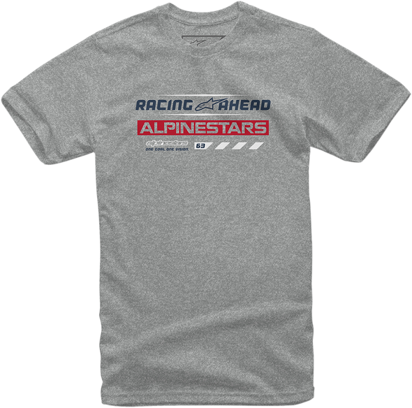 ALPINESTARS World Tour T-Shirt - Gray - Large 1210720041026L