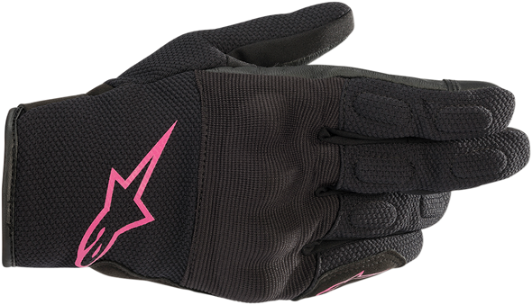 ALPINESTARS Stella S-Max Gloves - Black/Pink - Large 3537620-1039-L