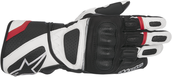 ALPINESTARS SP-Z Drystar® Gloves - Black/White/Red - 2XL 3527917-123-2X