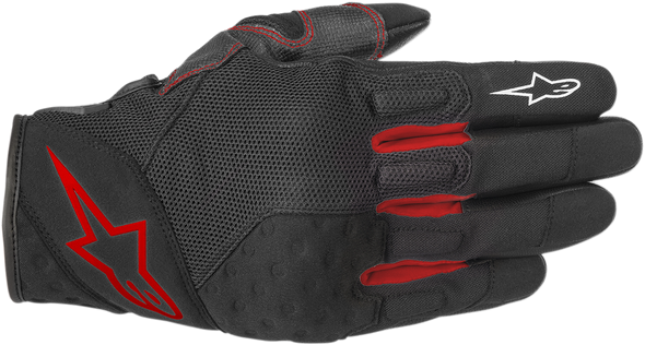ALPINESTARS Crossland Gloves - Black/Red - M 3566518-13-M