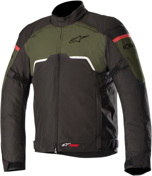 ALPINESTARS Hyper Drystar® Jacket - Black/Green - Large 3204718-1608-L