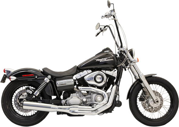 BASSANI XHAUST B1 2:1 Exhaust - Chrome 1D18R