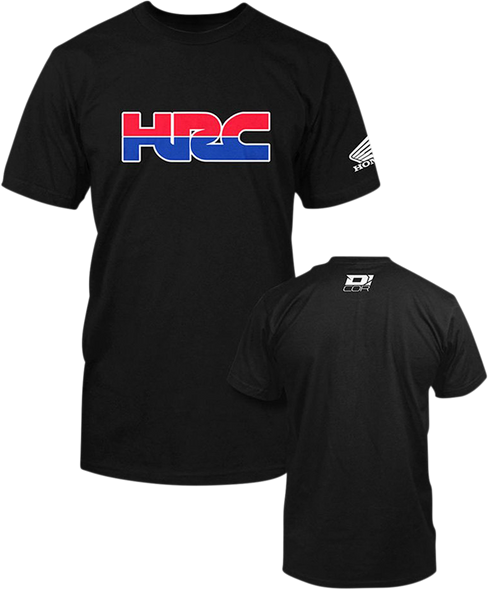 D'COR VISUALS Honda HRC T-Shirt - Black - XL 80-113-4