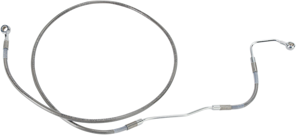 DRAG SPECIALTIES Brake Line - +2" - Stainless Steel - ABS 691182-2