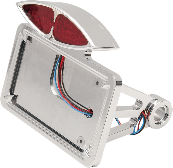 DRAG SPECIALTIES Taillight/License Plate Mount - Flat - Horizontal 76385