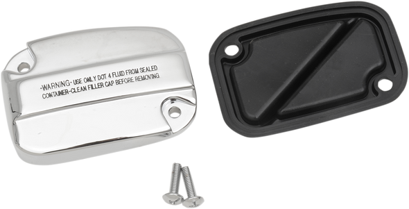 DRAG SPECIALTIES Master Cylinder Cover - Clutch - Chrome 77668