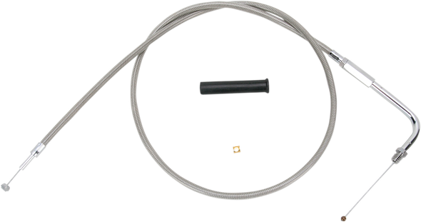 DRAG SPECIALTIES Throttle Cable - 36" - Braided 5330536B