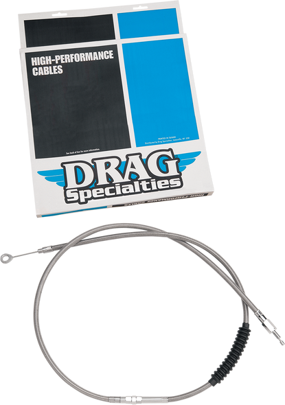 DRAG SPECIALTIES Clutch Cable - Braided 5322302HE