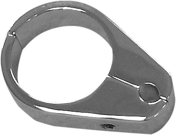DRAG SPECIALTIES Cable Clamp - Single Throttle/Idle - 1-1/2" - Chrome 0658-0029