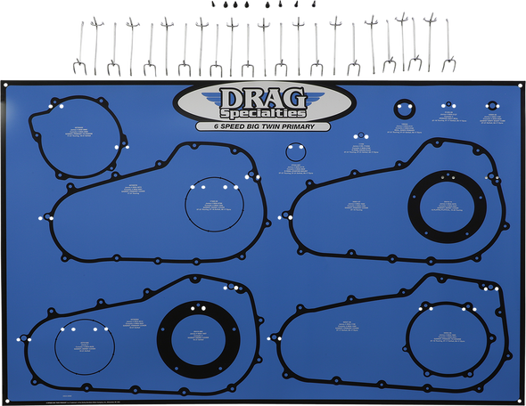 DRAG SPECIALTIES Gasket Board - 6 Speed 0934-6982