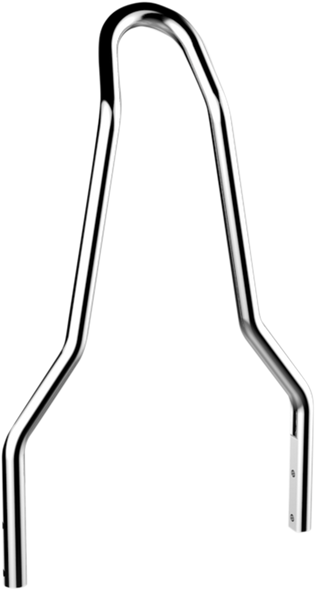 DRAG SPECIALTIES Round Tapered Sissy Bar - Chrome - 10" 50263611