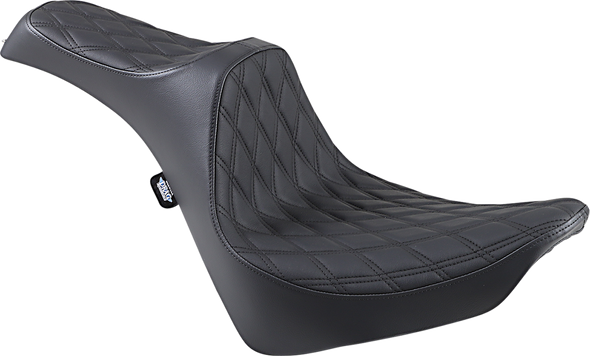 DRAG SPECIALTIES Predator III Seat - Double Diamond - Softail 0802-1145