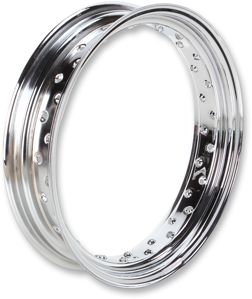 DRAG SPECIALTIES Rim - 40 Spoke - Steel - Chrome - 4.25 X 18" 03844-00SC