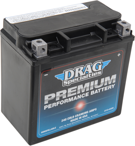 DRAG SPECIALTIES Premium Performance Battery - GYZ16HL DRGM716GHL