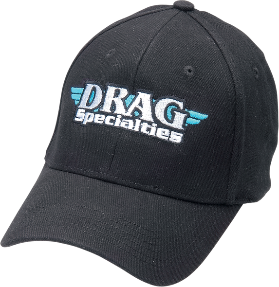 DRAG SPECIALTIES Drag Specialties Snapback Hat - Black CP80