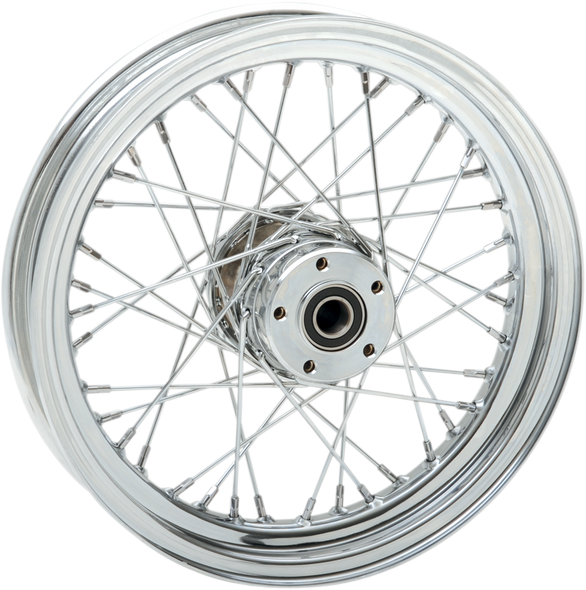 DRAG SPECIALTIES Front Wheel - Dual Disc/No ABS - Chrome - 16"x3.00" - '00-'07 FLT 64456