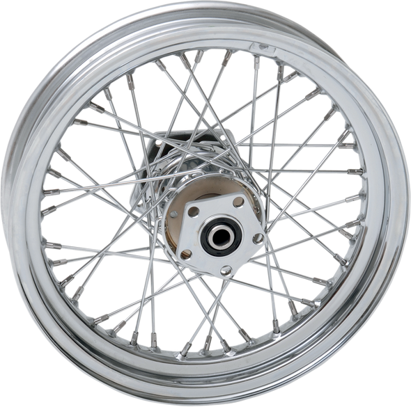 DRAG SPECIALTIES Rear Wheel - Single Disc/No ABS - Chrome - 16"x3.00" - '86-'99 FLT 64436