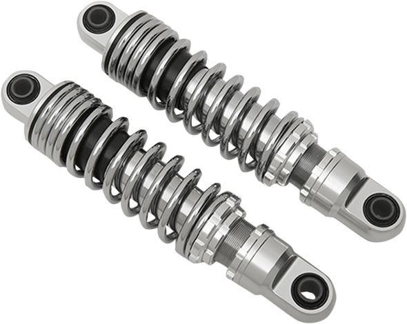 DRAG SHOCKS Premium Ride-Height Adjustable Shocks - Chrome - Standard - 11" C16-0160A