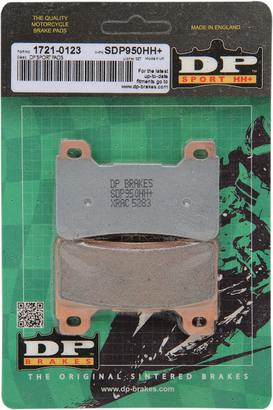 DP BRAKES Sintered Brake Pads - Honda/Kawasaki SDP950HH