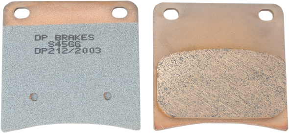 DP BRAKES Standard Brake Pads - Suzuki DP212