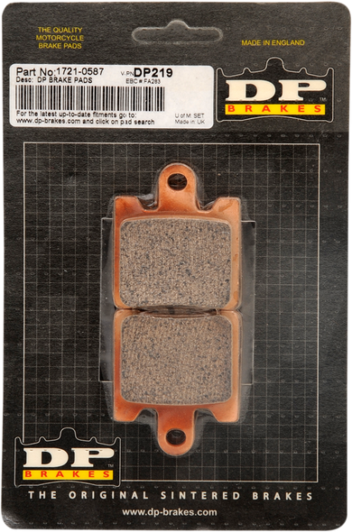 DP BRAKES Standard Brake Pads - Burgman DP219