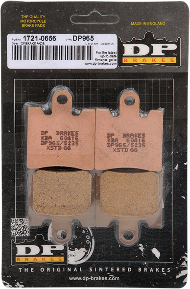 DP BRAKES Standard Brake Pads - FJR DP965