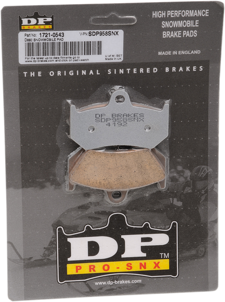 DP BRAKES HH+ Brake Pads - SDP958SNX SDP958SNX