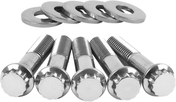 DIAMOND ENGINEERING Rear Pulley Bolt Kit - '00-'06 Softail PB510S