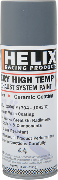 HELIX High-Temperature Paint - Gray - 11 oz. net wt. - Aerosol 165-1000