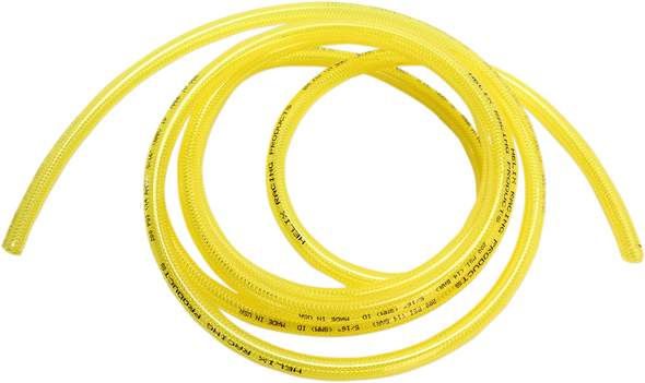 HELIX High-Pressure Fuel Line - Yellow - 5/16" - 10' 516-0204