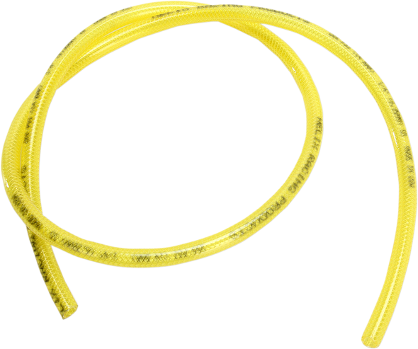 HELIX High-Pressure Fuel Line - Yellow - 1/4" - 3' 140-3104