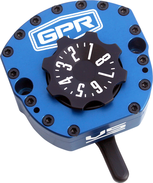 GPR V5 Steering Damper - Blue - Husky 5-9001-0115B