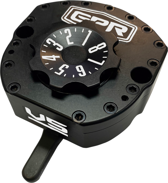 GPR V5 Steering Damper - Black - R3 5-5011-4110K