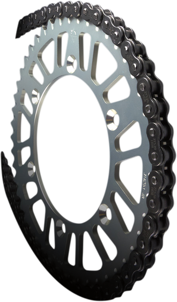 JT CHAINS 428 HDR - Heavy Duty Drive Chain - Steel - 132 Links JTC428HDR132SL