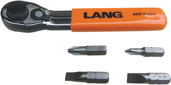 LANG TOOLS Wrench Set Bit Ratcheting 5221