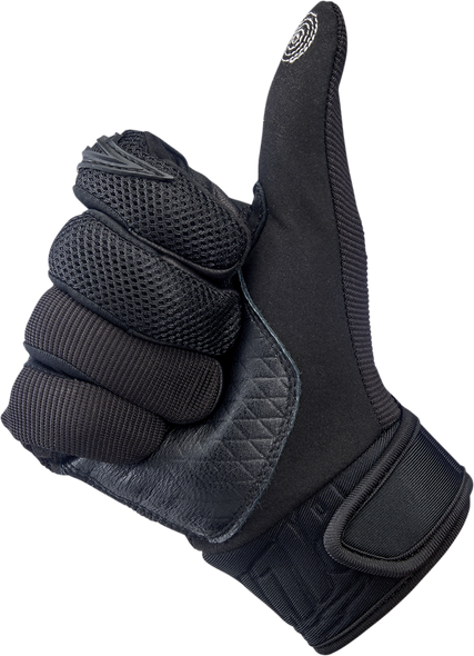 BILTWELL Baja Gloves - Black - XS 1508-0101-301