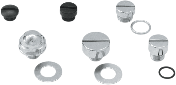 COLONY Relief Plug Chrome Big Twin 9605-2