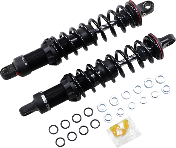 PROGRESSIVE SUSPENSION 490 Series Shock - Black - Standard - 14.00" 490-1018