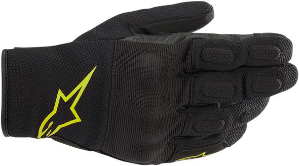 ALPINESTARS S-MAX Drystar® Gloves - Black/Yellow -XL 3527620-155-XL