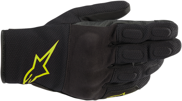 ALPINESTARS S-MAX Drystar® Gloves - Black/Yellow -Medium 3527620-155-M
