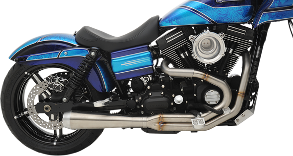 BASSANI XHAUST Road Rage 3 Exhaust - Stainless - '91-'17 Dyna 1D1SS