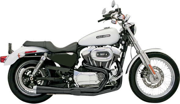 BASSANI XHAUST Road Rage Exhaust - Black - '86-'03 XL 14222J