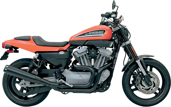 BASSANI XHAUST B1 2:1 Exhaust - Black 1XR8R