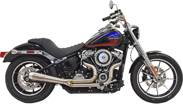 BASSANI XHAUST 50th Anniversary 2:1 Exhaust - Stainless Steel 1S50SS