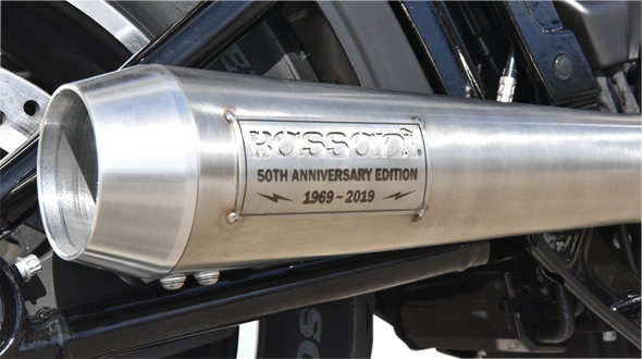 BASSANI XHAUST 50th Anniversary 2:1 Exhaust - Stainless Steel 1S50SS