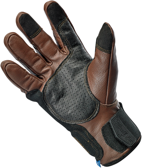 BILTWELL Borrego Gloves - Chocolate - Large 1506-0201-304