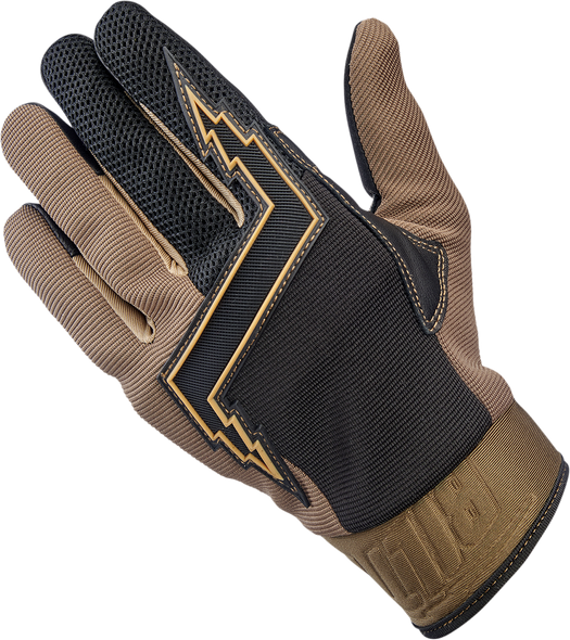 BILTWELL Baja Gloves - Chocolate/Black - XS 1508-0201-301