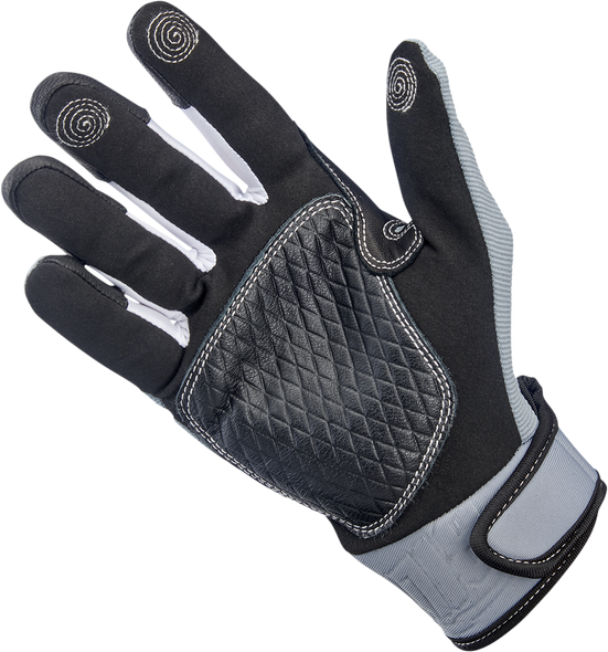 BILTWELL Baja Gloves - Gray/Black - 2XL 1508-1101-306