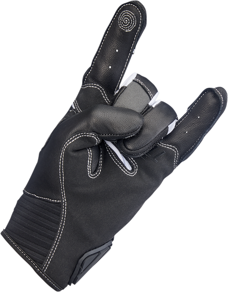 BILTWELL Bridgeport Gloves - Gray/Black - XL 1509-1101-305